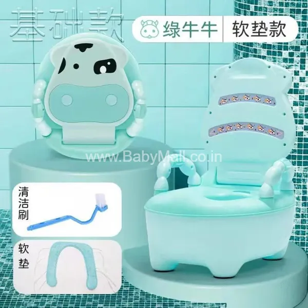 2 in 1 Cow Design Baby Potty Training Seat and Chair 